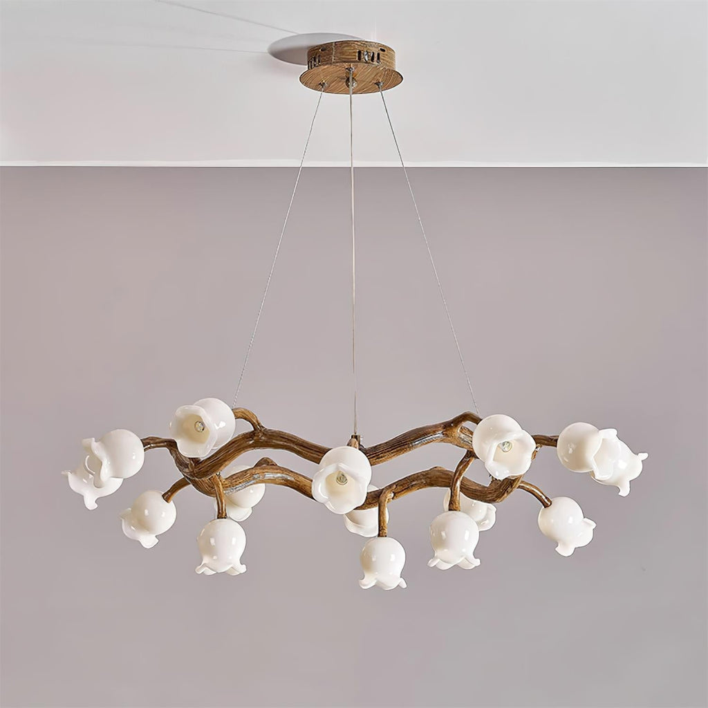Cardelonna Fibreglass Chandelier-Moonnatur