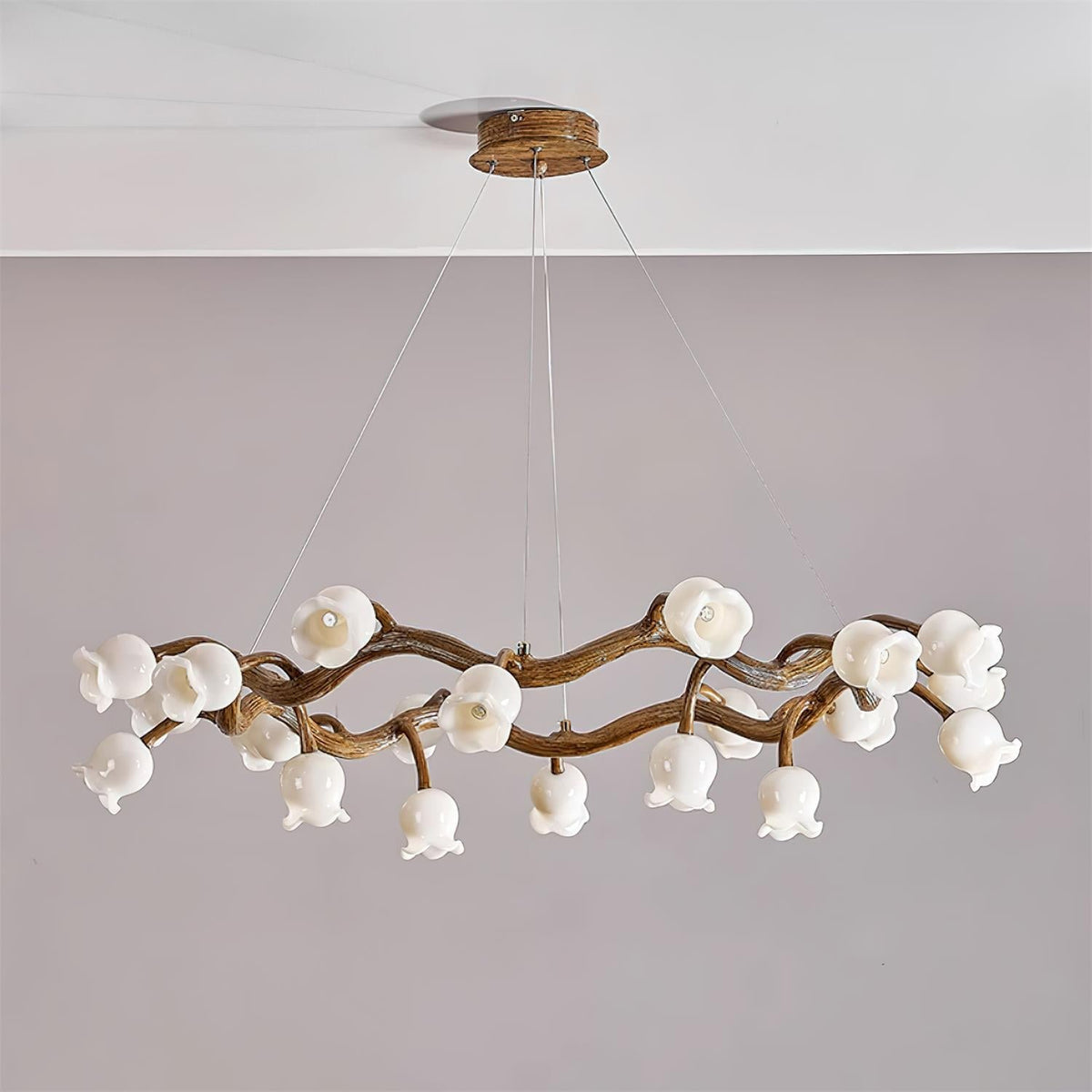 Cardelonna Fibreglass Chandelier-Moonnatur