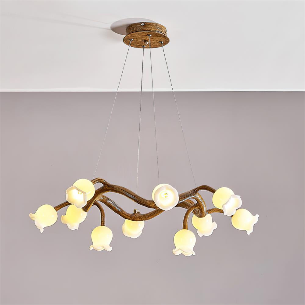 Cardelonna Fibreglass Chandelier-Moonnatur