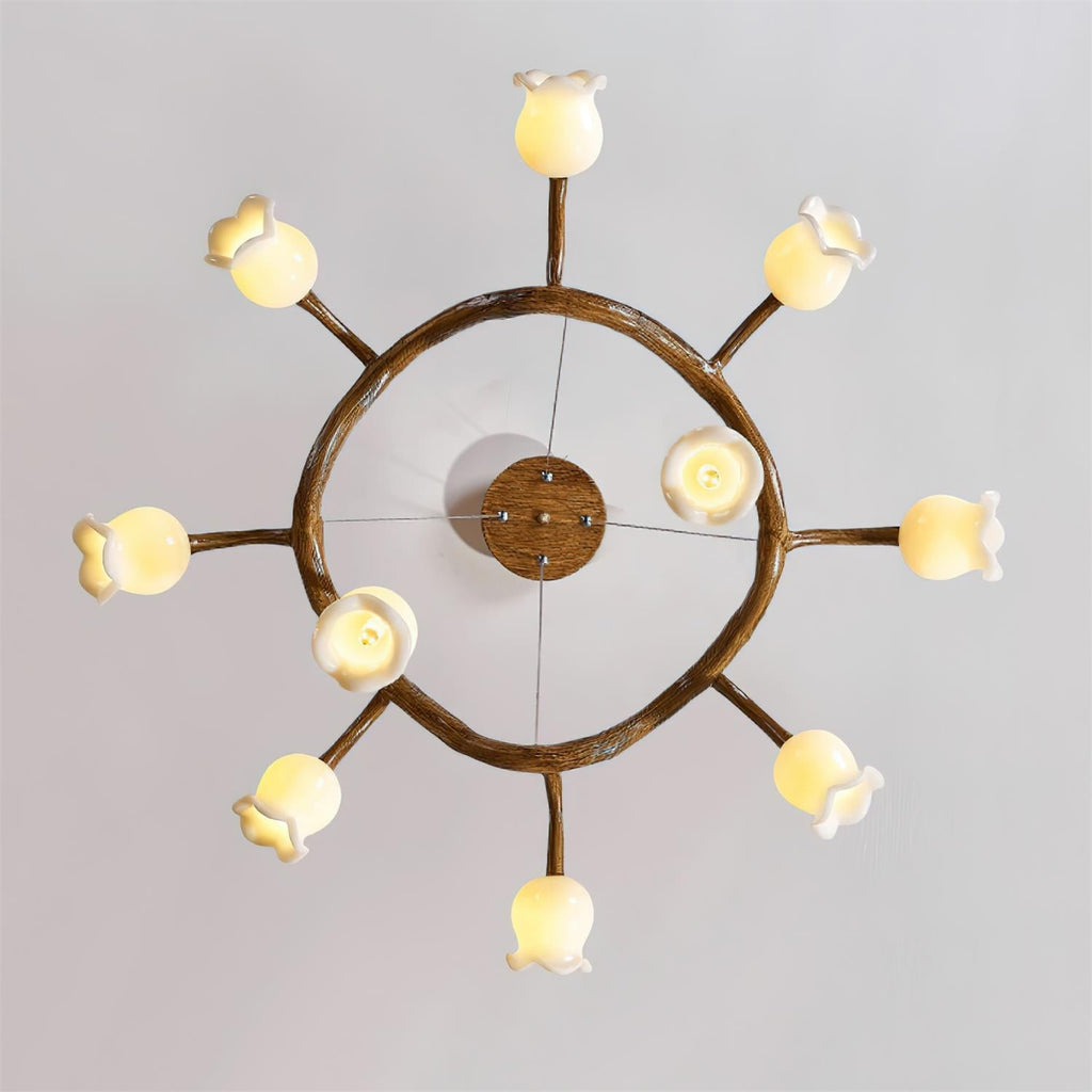 Cardelonna Fibreglass Chandelier-Moonnatur