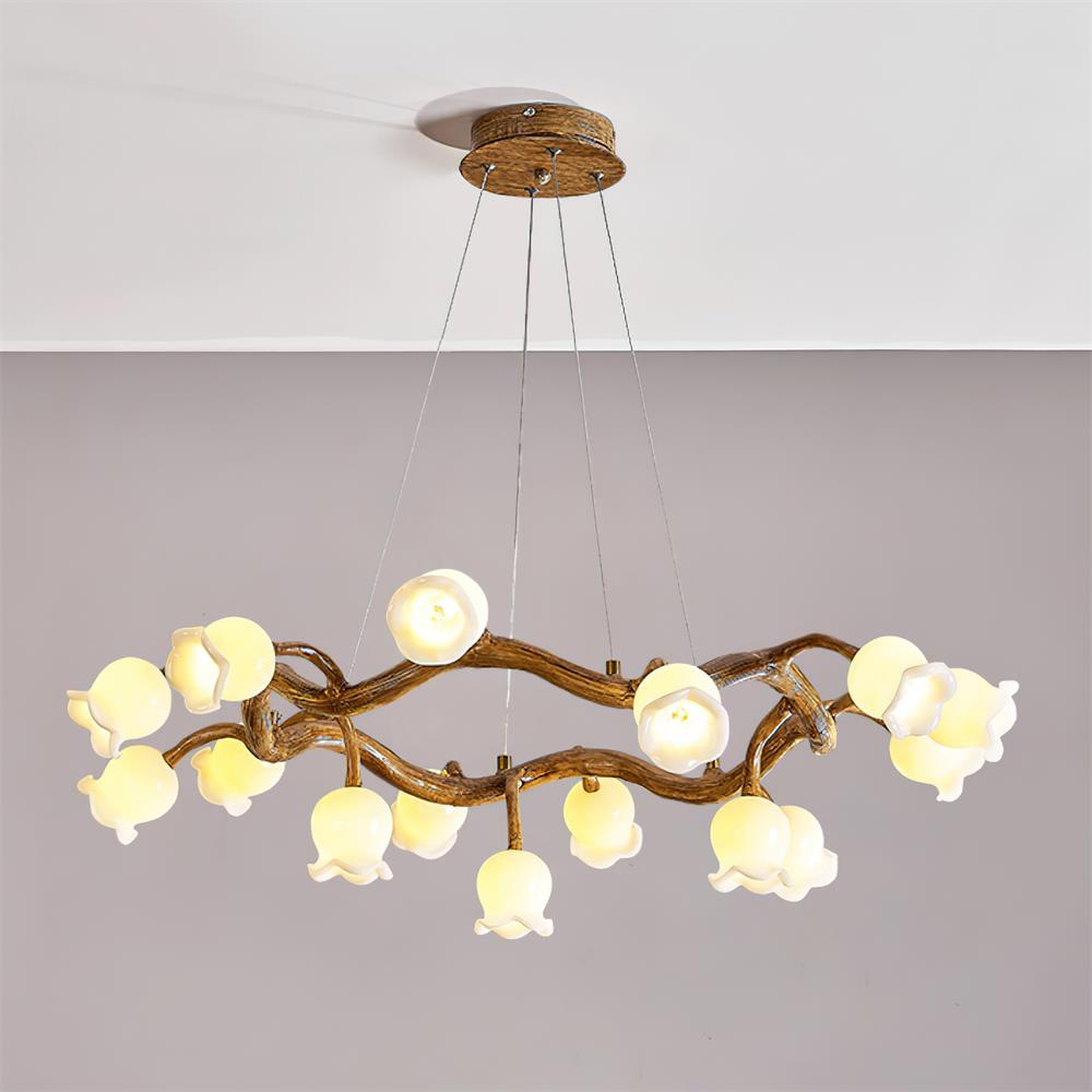 Cardelonna Fibreglass Chandelier-Moonnatur