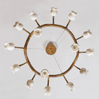 Cardelonna Fibreglass Chandelier-Moonnatur