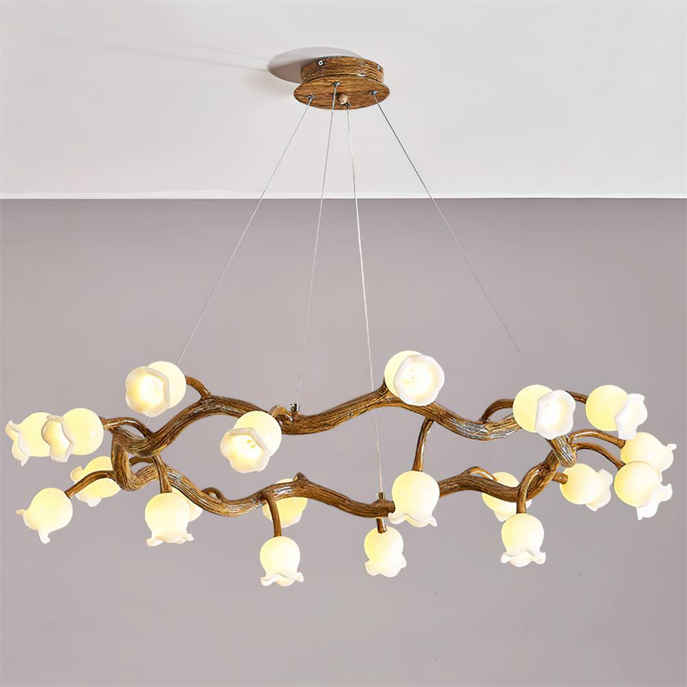 Cardelonna Fibreglass Chandelier-Moonnatur