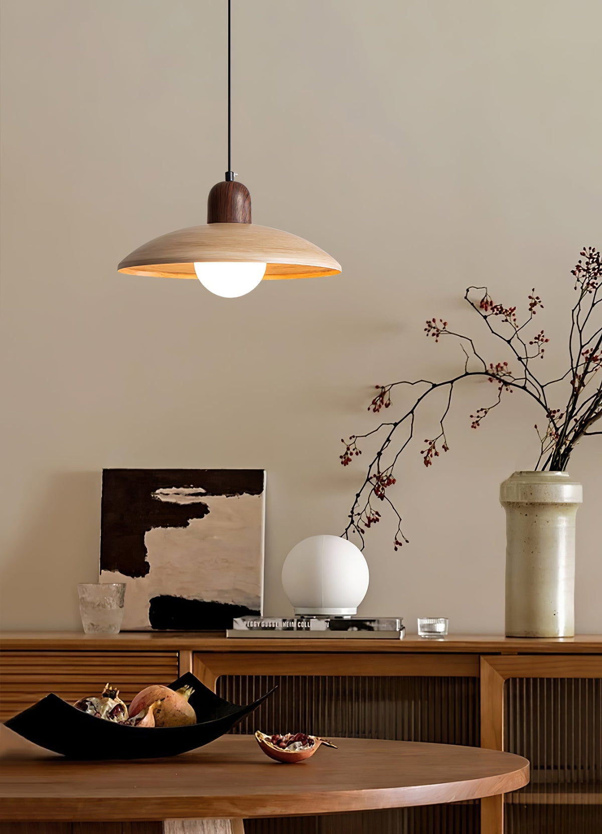 Ovelelle Polyethylene Pendant Light-Moonnatur