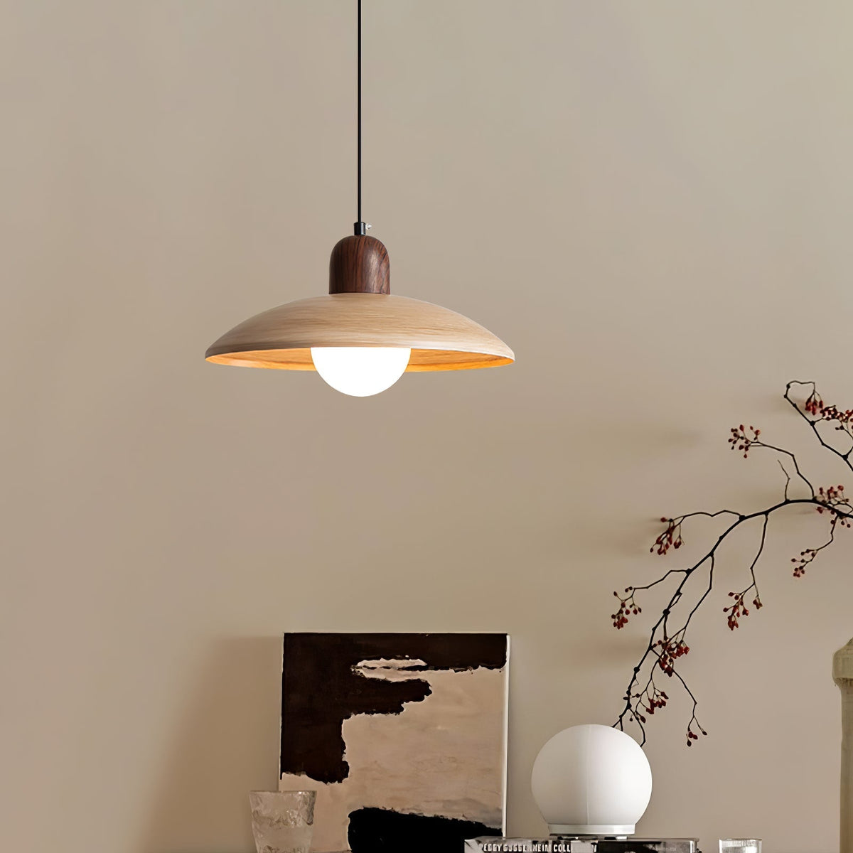 Ovelelle Polyethylene Pendant Light-Moonnatur
