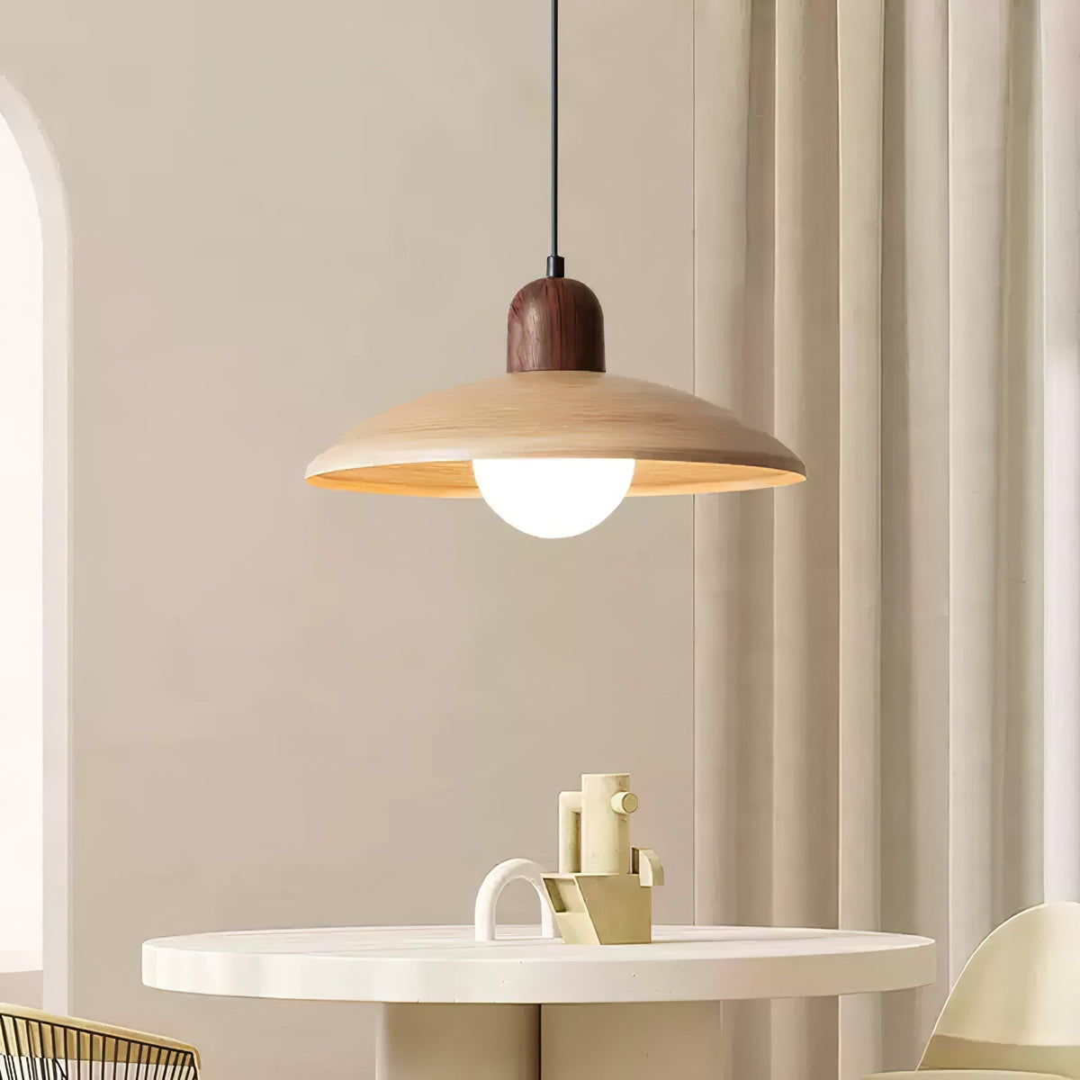 Ovelelle Polyethylene Pendant Light-Moonnatur