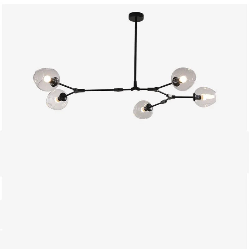 Kirae Nordic Modern Glass Pendant Light Clear Bubble - Neutralighting