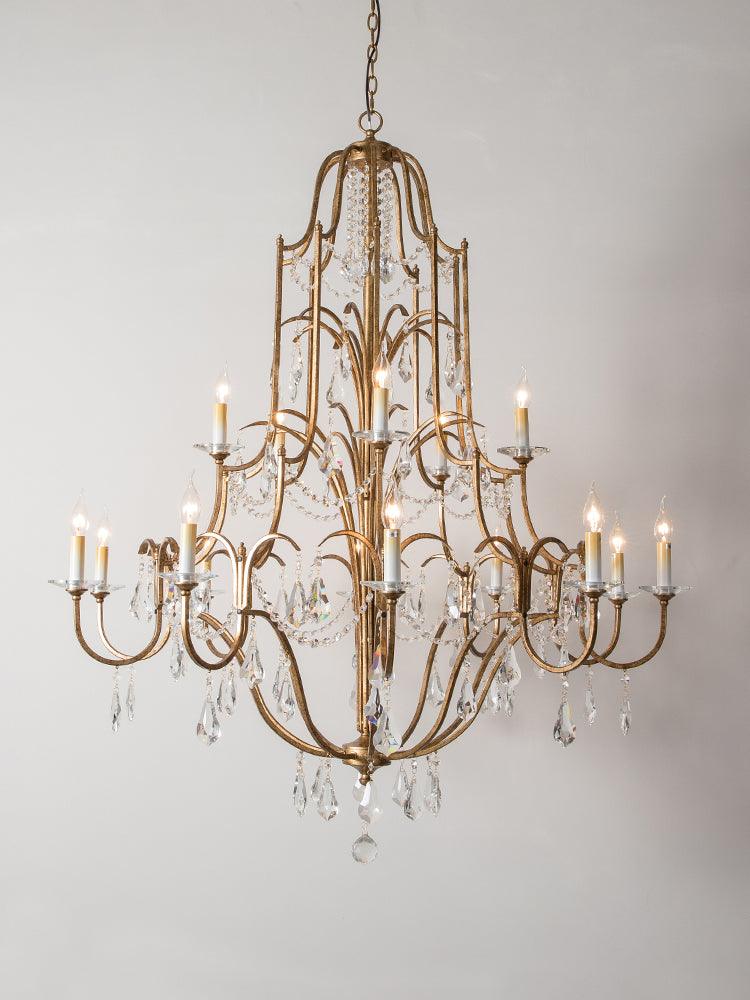 Idenena Crystal Chandelier-Moonnatur