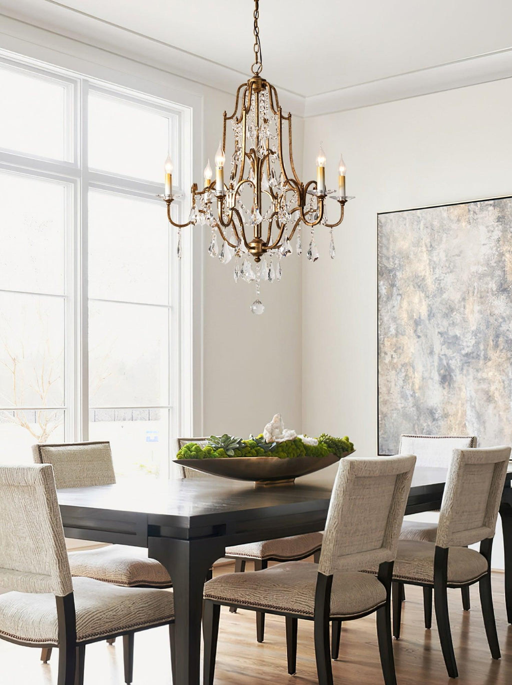 Idenena Crystal Chandelier-Moonnatur
