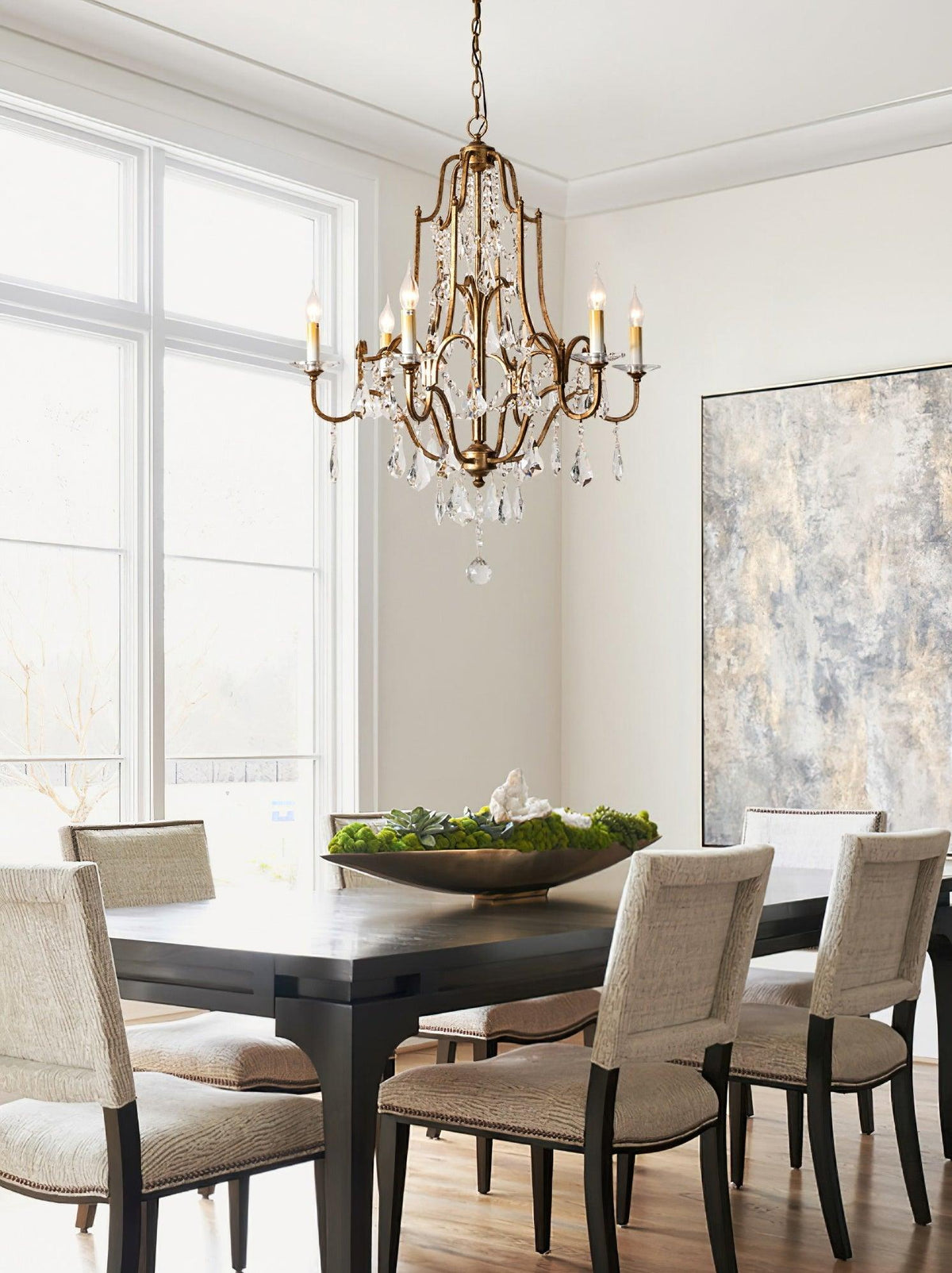 Idenena Crystal Chandelier-Moonnatur