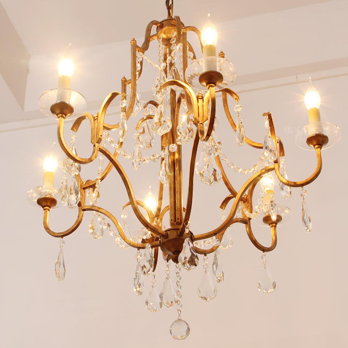 Idenena Crystal Chandelier-Moonnatur