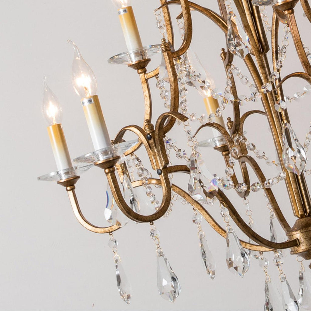 Idenena Crystal Chandelier-Moonnatur