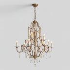 Idenena Crystal Chandelier-Moonnatur