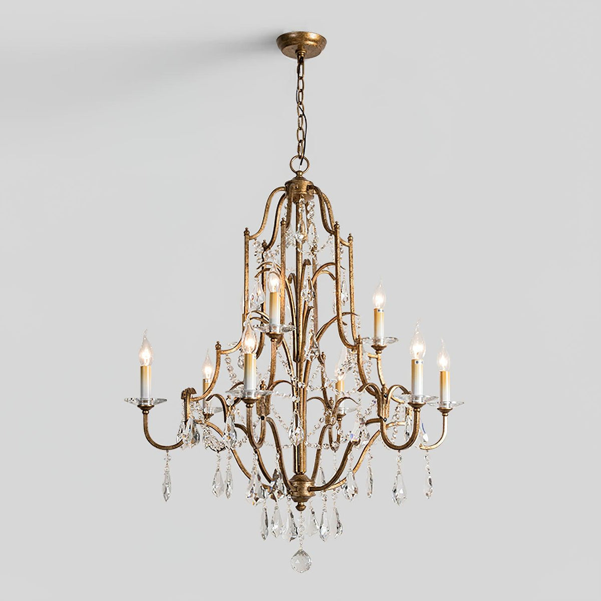 Idenena Crystal Chandelier-Moonnatur