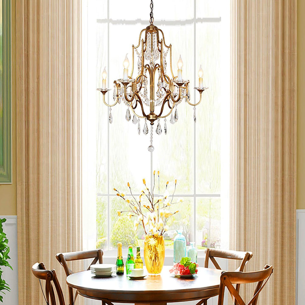 Idenena Crystal Chandelier-Moonnatur