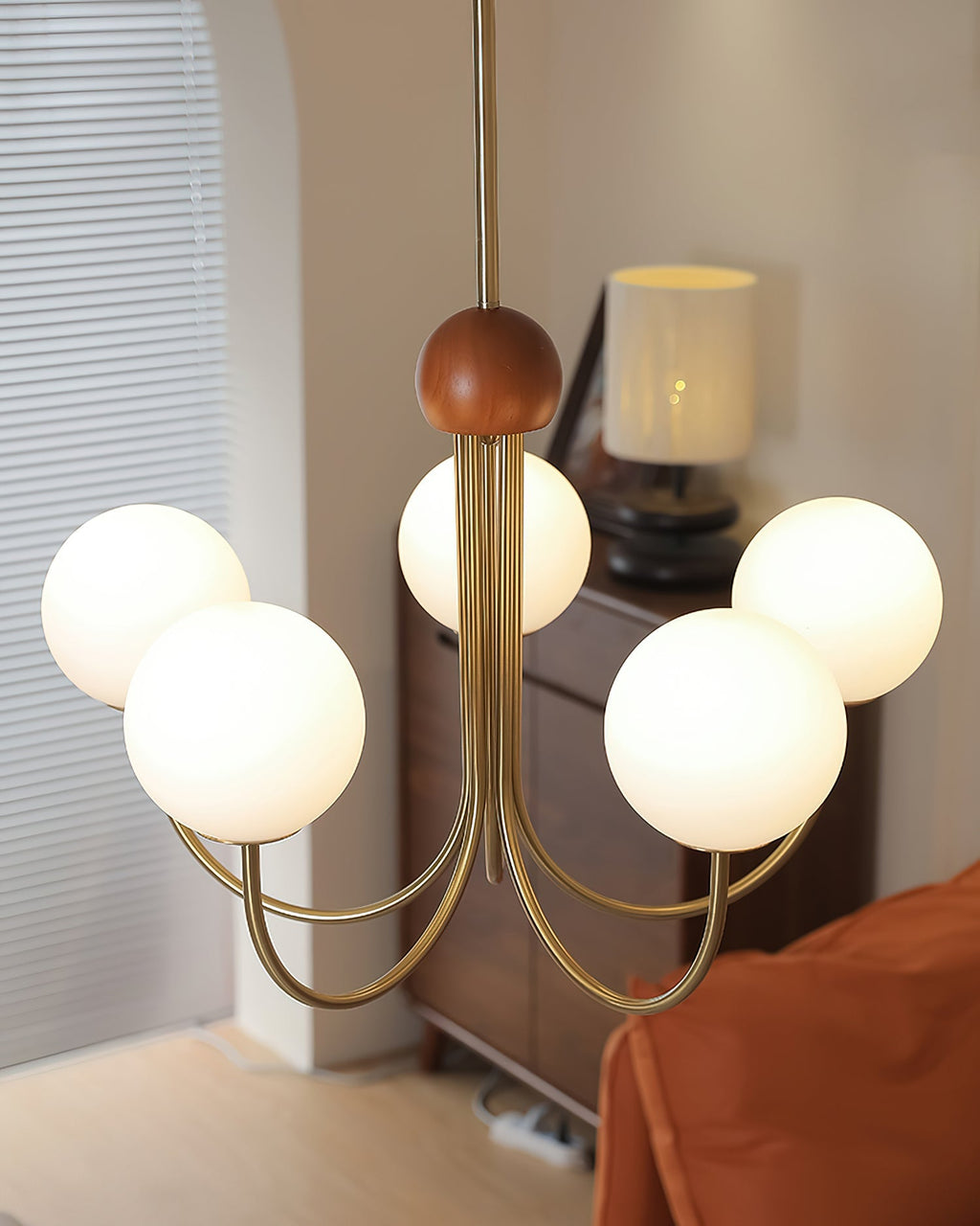 Faldenara Glass Chandelier-Moonnatur