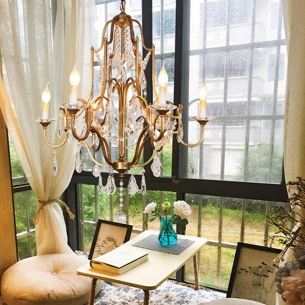 Idenena Crystal Chandelier-Moonnatur