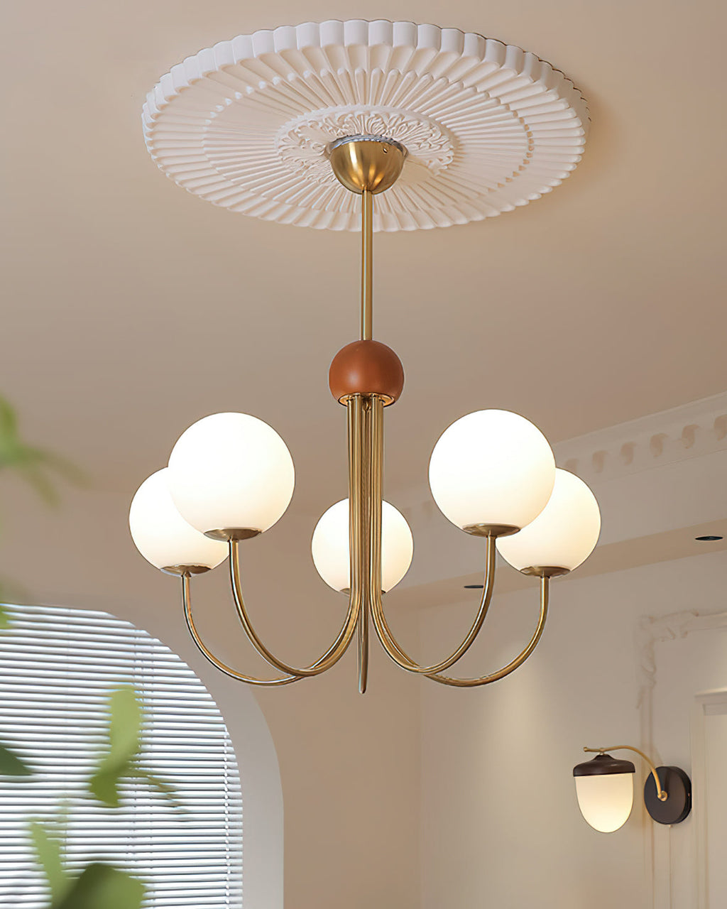 Faldenara Glass Chandelier-Moonnatur