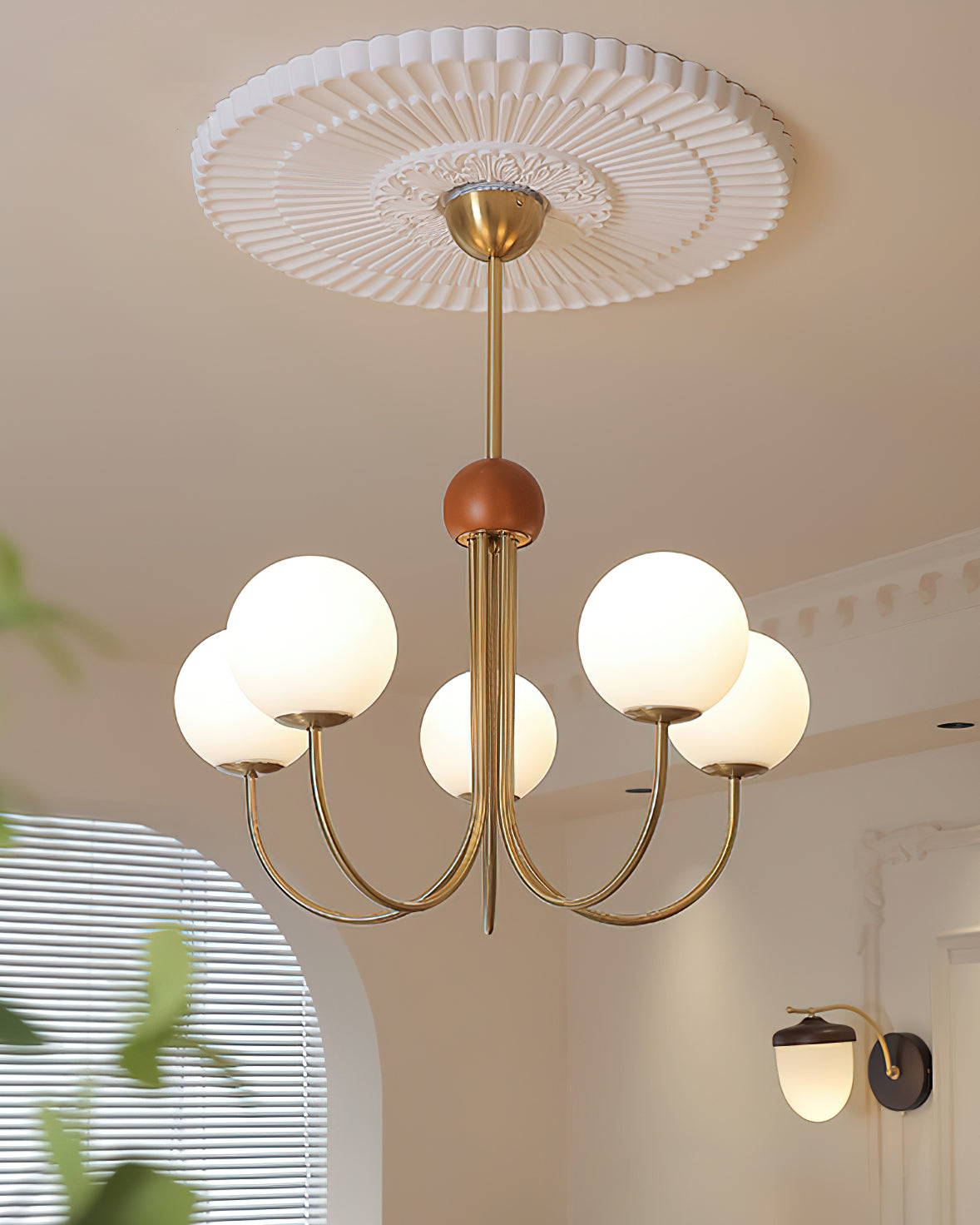 Faldenara Glass Chandelier-Moonnatur