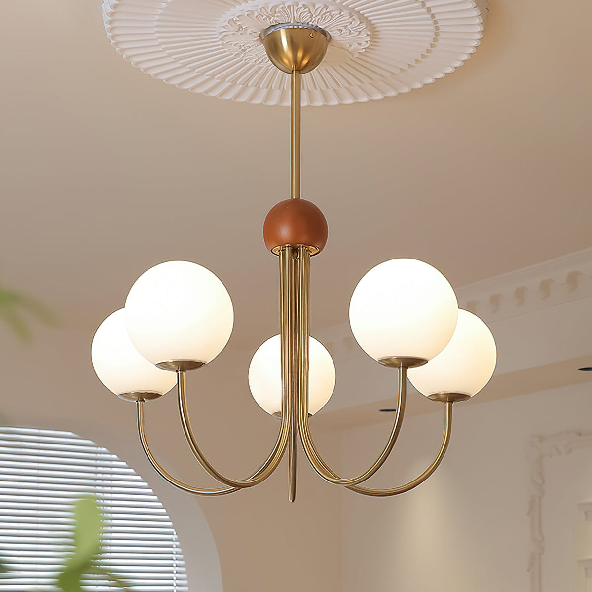 Faldenara Glass Chandelier-Moonnatur