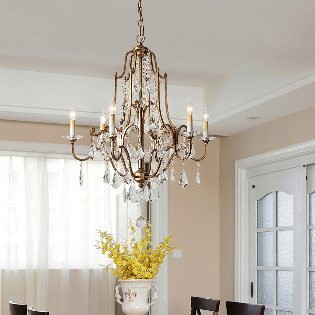 Idenena Crystal Chandelier-Moonnatur