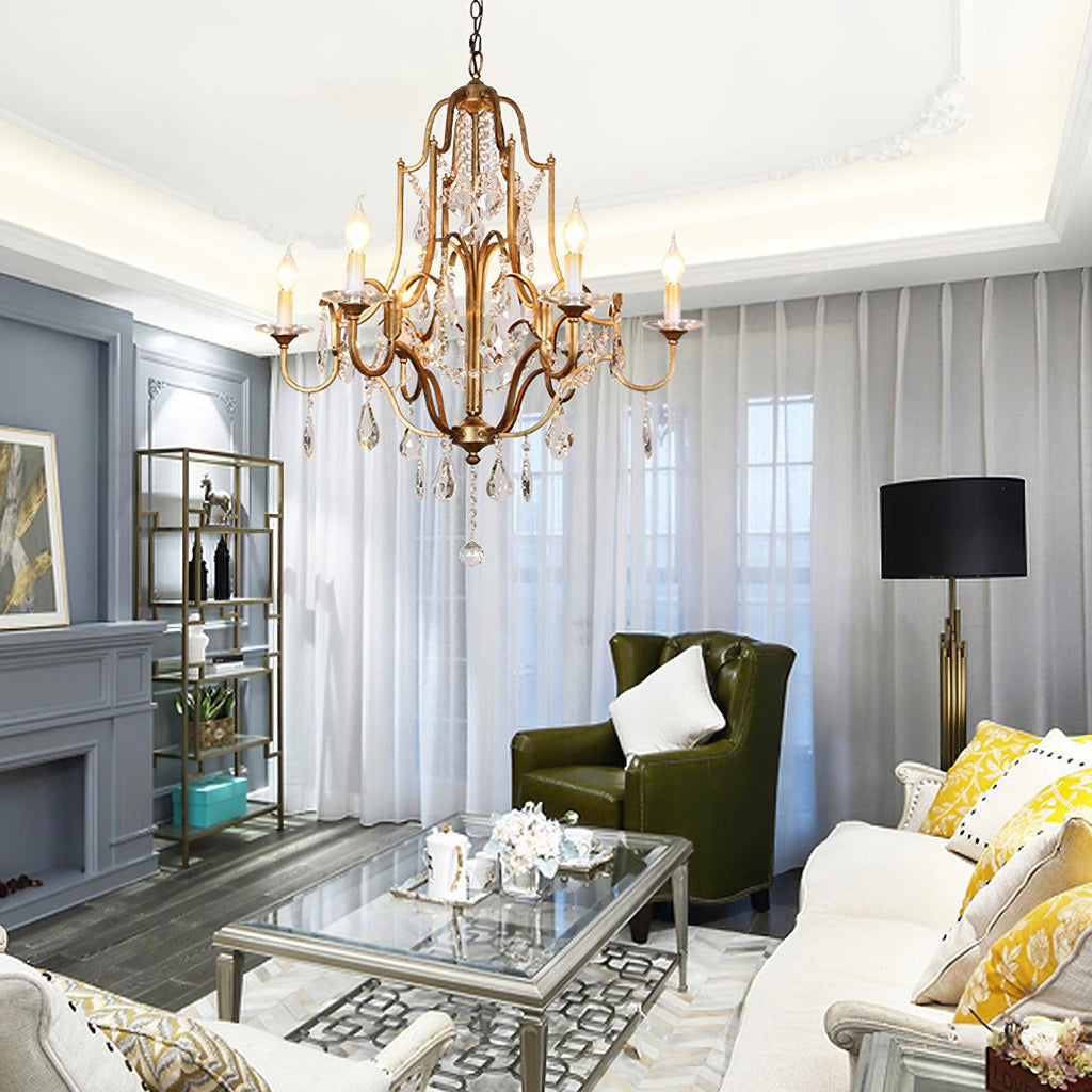Idenena Crystal Chandelier-Moonnatur