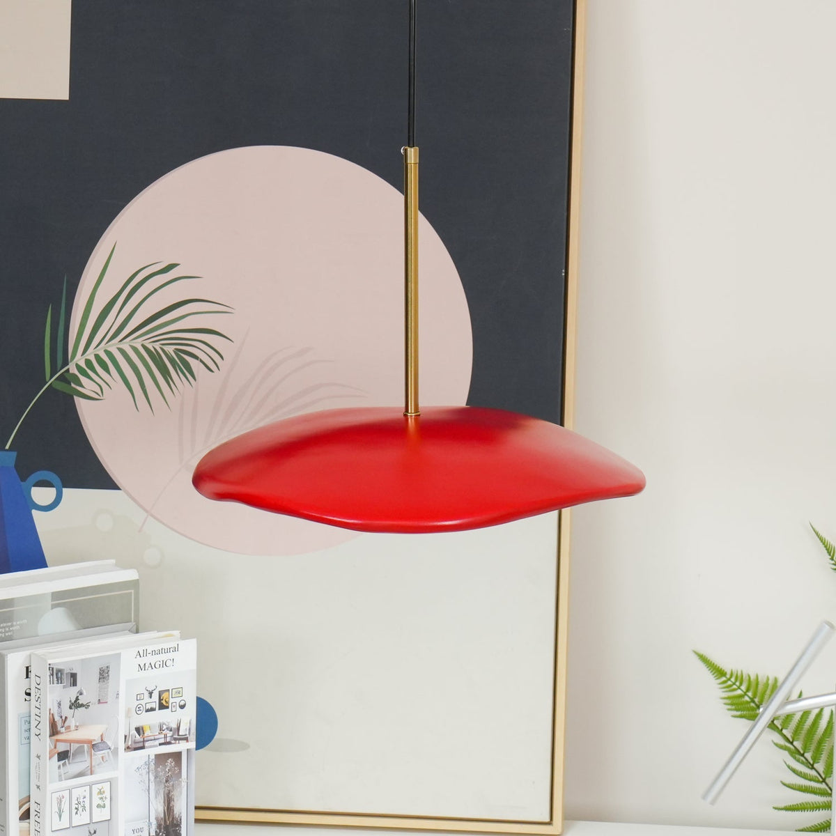 Sardenenora Resin Pendant Light-Moonnatur