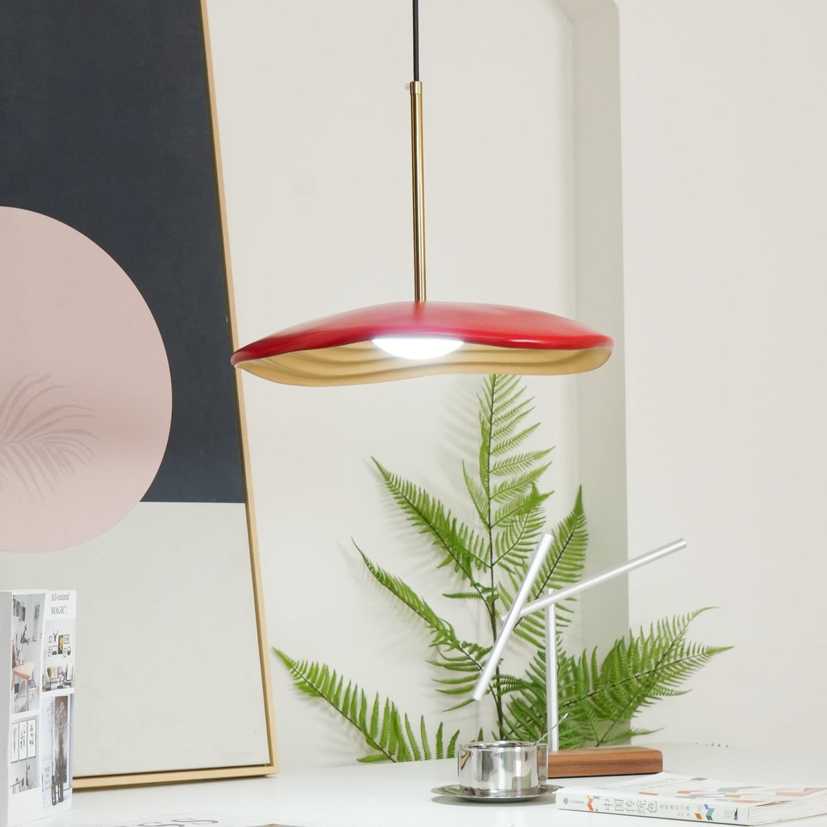 Sardenenora Resin Pendant Light-Moonnatur