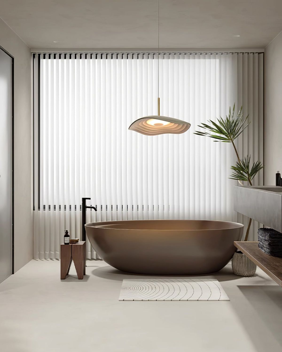 Sardenenora Resin Pendant Light-Moonnatur