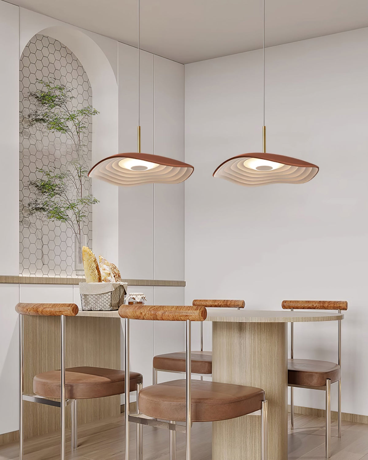 Sardenenora Resin Pendant Light-Moonnatur