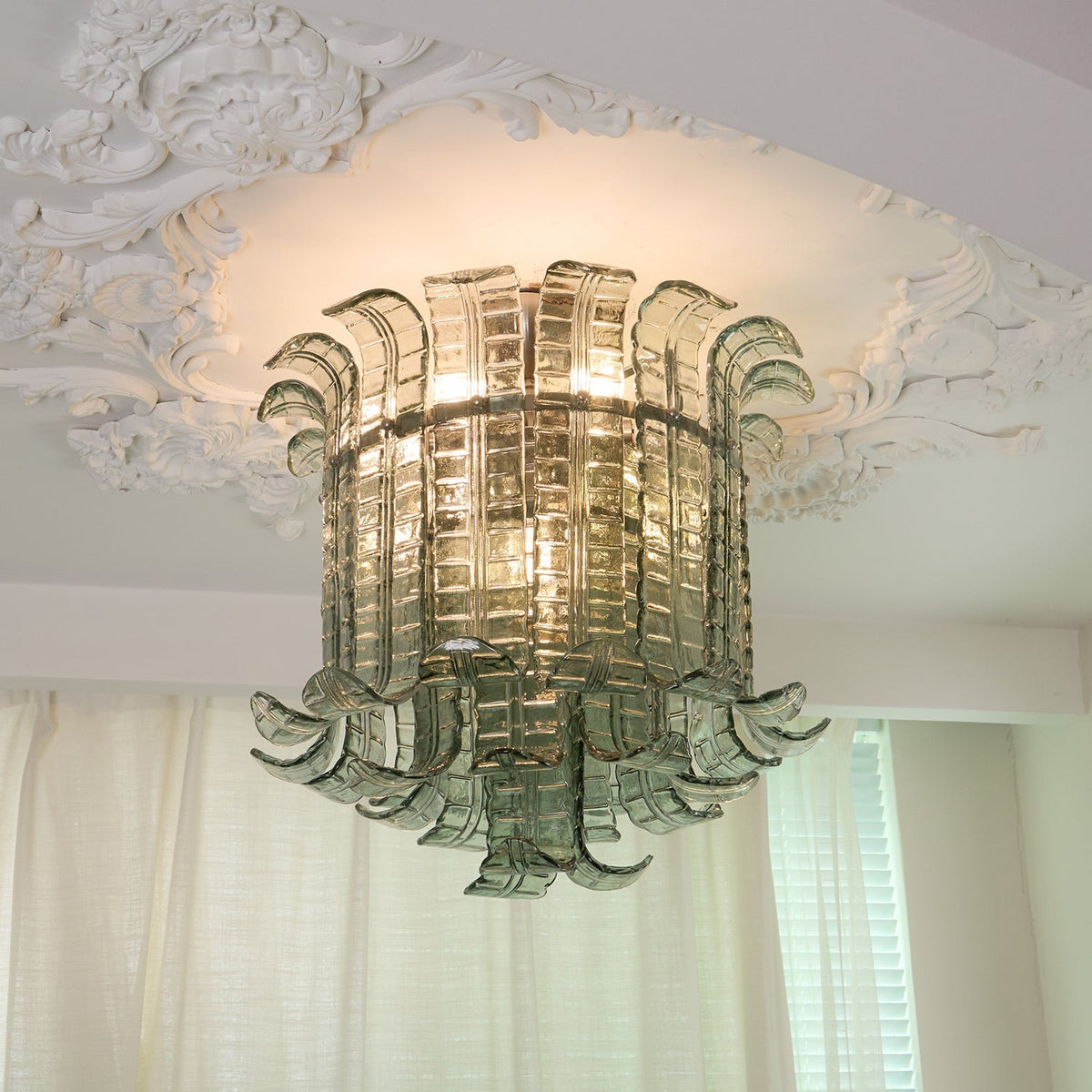 Kirania Glass Ceiling Light-Moonnatur