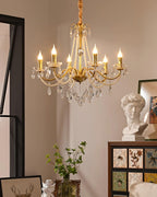 Savenvale Crystal Chandelier-Moonnatur