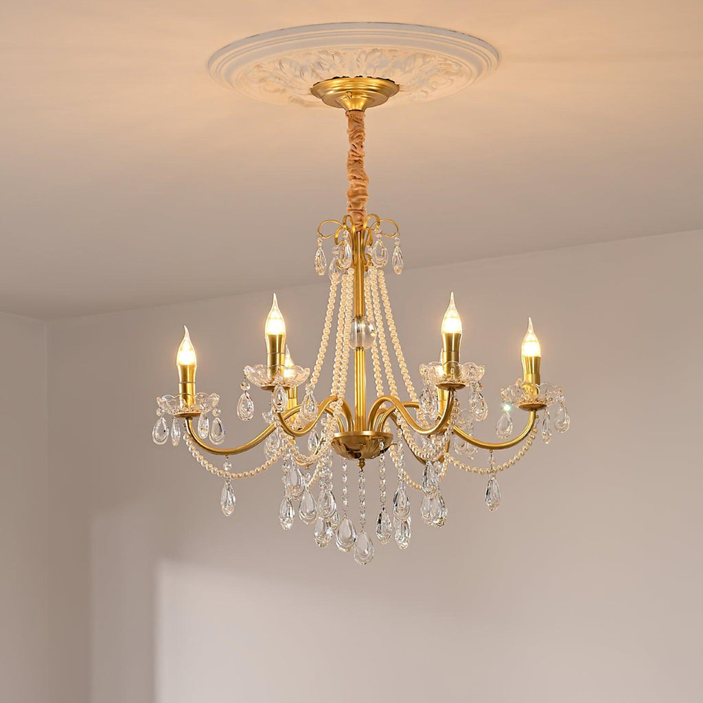 Savenvale Crystal Chandelier-Moonnatur