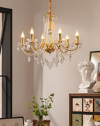 Savenvale Crystal Chandelier-Moonnatur