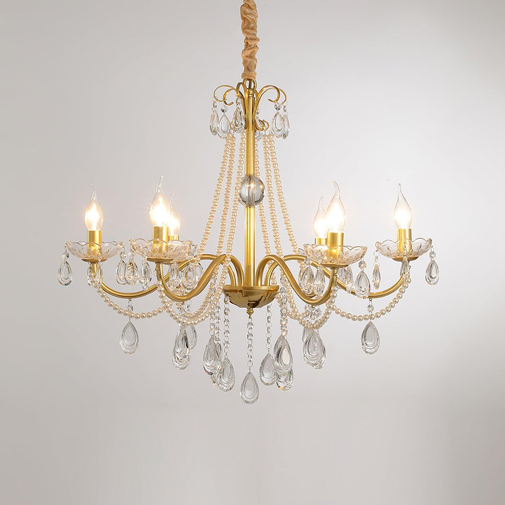 Savenvale Crystal Chandelier-Moonnatur