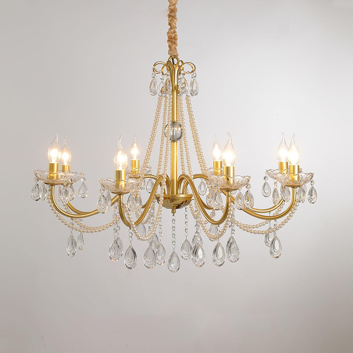Savenvale Crystal Chandelier-Moonnatur