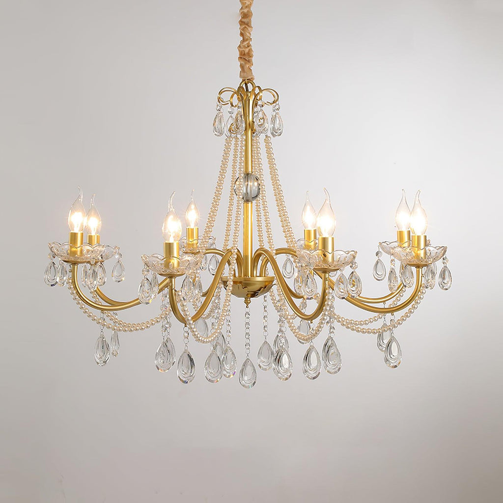 Savenvale Crystal Chandelier-Moonnatur