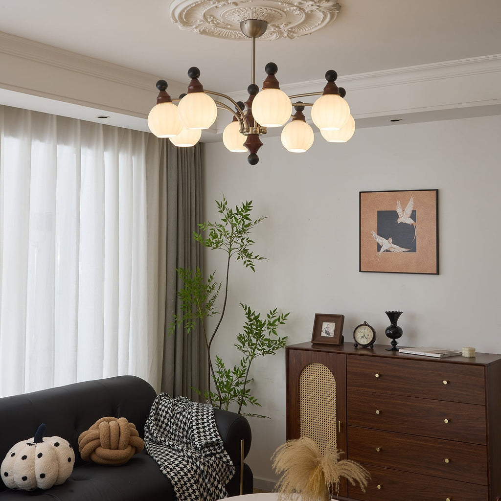 Floravenn Wood Chandelier-Moonnatur