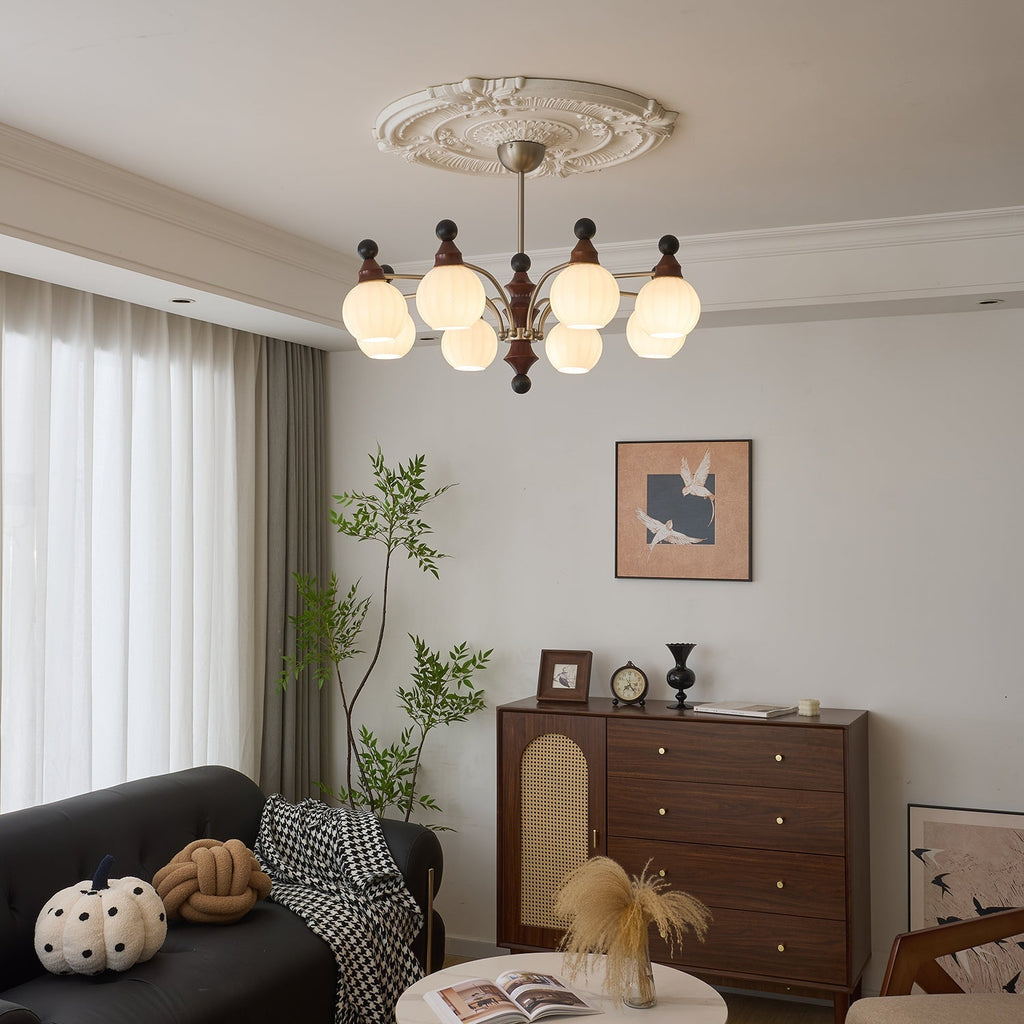 Floravenn Wood Chandelier-Moonnatur