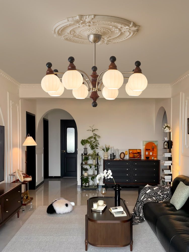 Floravenn Wood Chandelier-Moonnatur