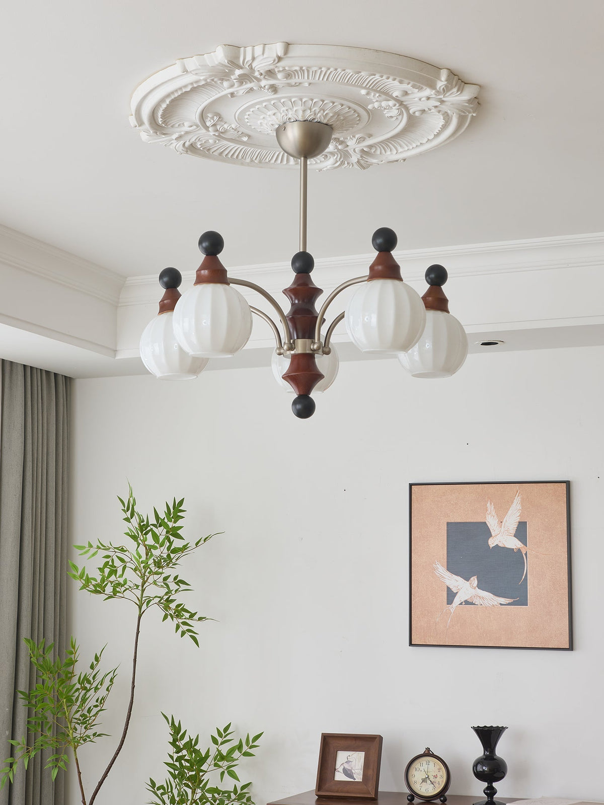 Floravenn Wood Chandelier-Moonnatur