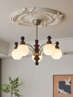 Floravenn Wood Chandelier-Moonnatur
