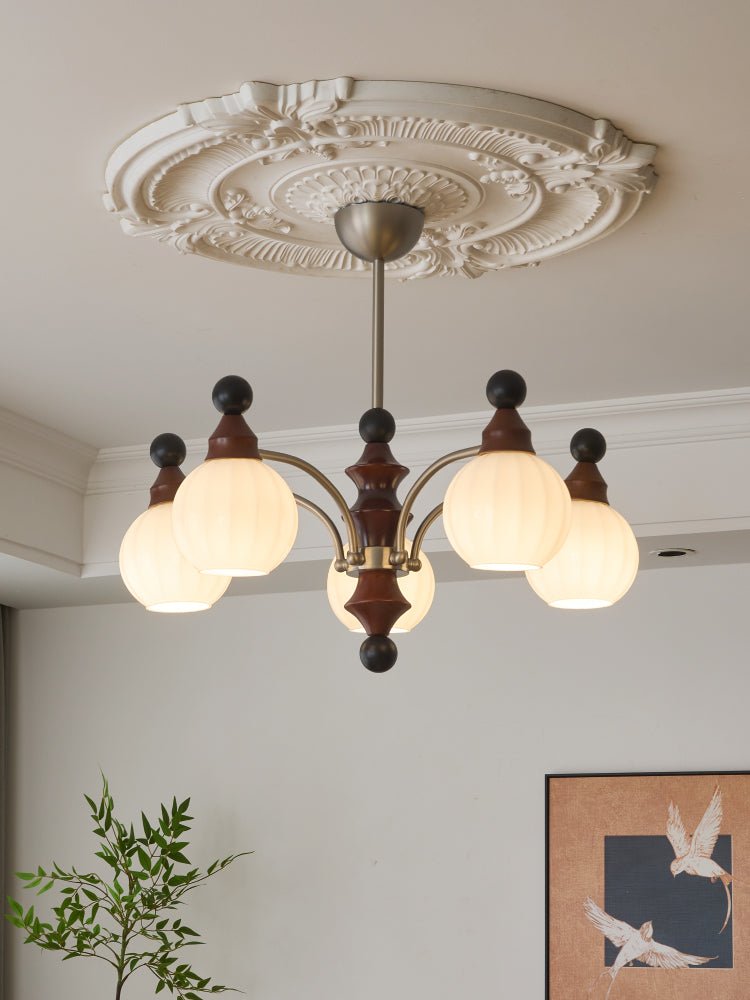 Floravenn Wood Chandelier-Moonnatur