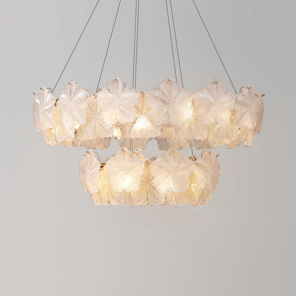 Fenrenwynne Glass Chandelier-Moonnatur