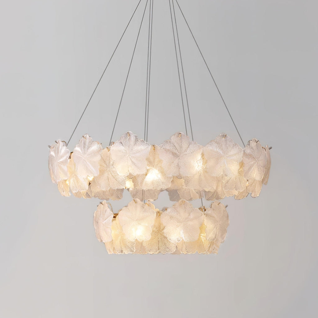 Fenrenwynne Glass Chandelier-Moonnatur
