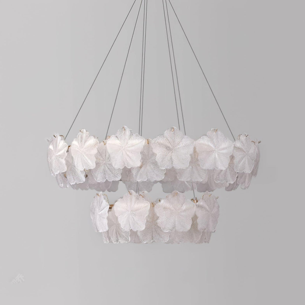 Fenrenwynne Glass Chandelier-Moonnatur