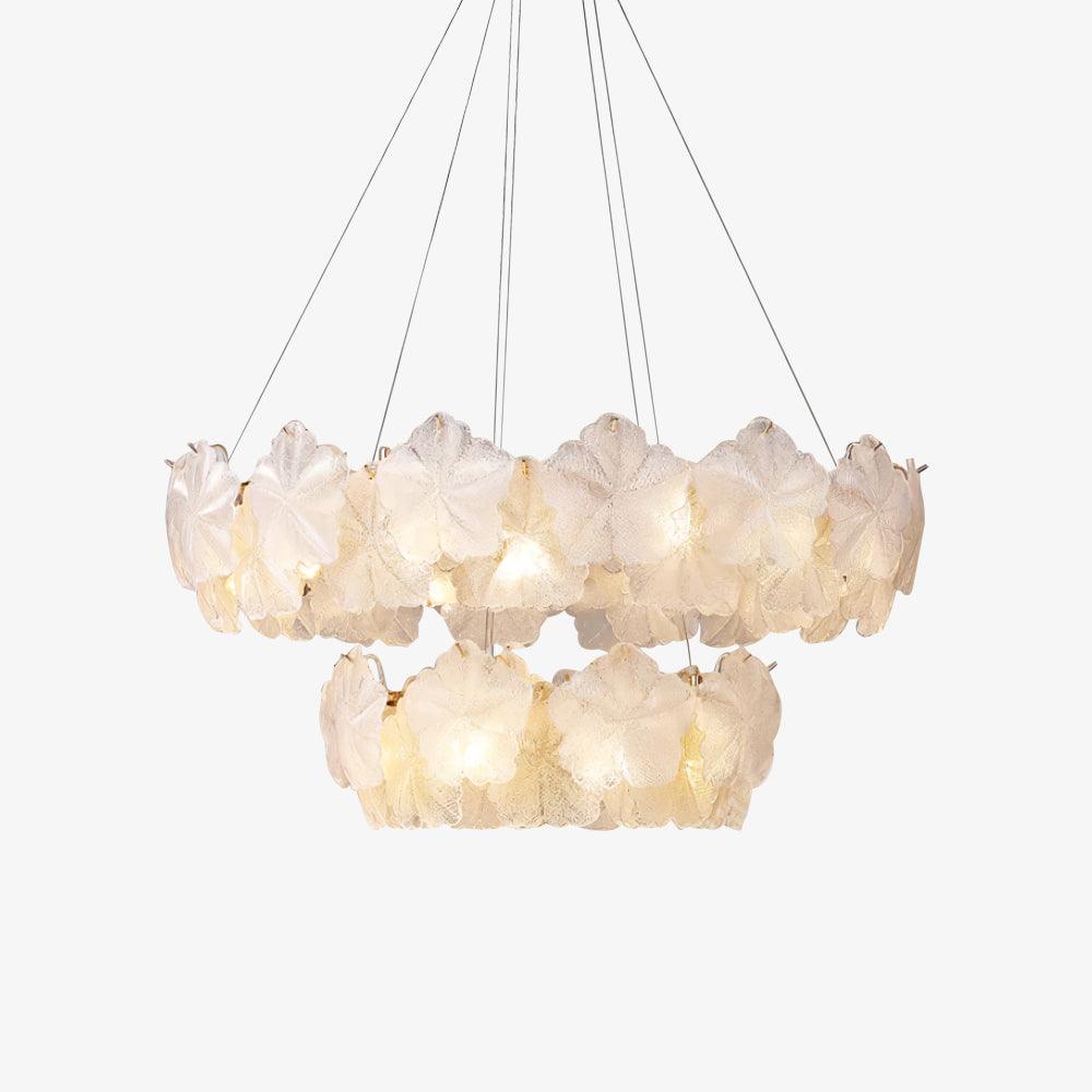 Fenrenwynne Glass Chandelier-Moonnatur