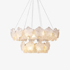 Fenrenwynne Glass Chandelier-Moonnatur