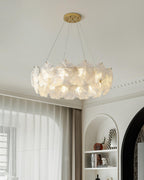Fenrenwynne Glass Chandelier-Moonnatur