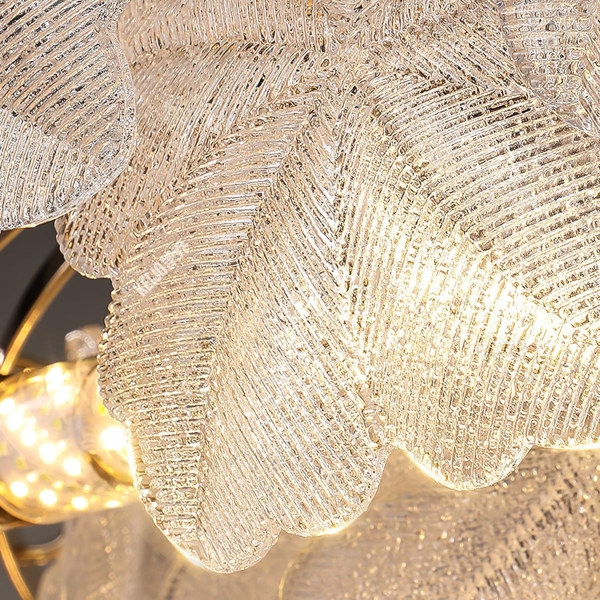 Fenrenwynne Glass Chandelier-Moonnatur